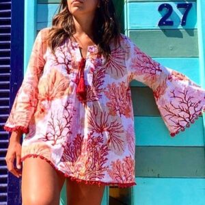 BLUSA ALGODON CORALES