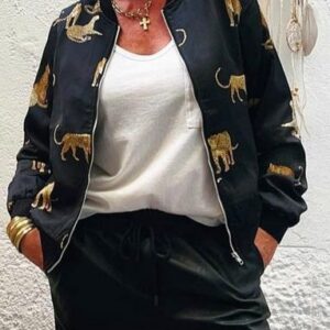 CAZADORA BOMBER TIGRE